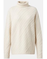 JOSEPH - Cable-Knit Wool Turtleneck Sweater - Lyst