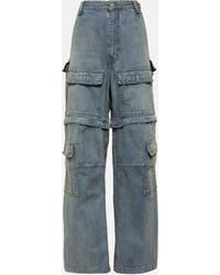 Balenciaga - Mid-rise Cargo Jeans - Lyst