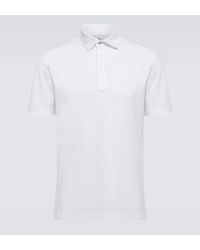 Brunello Cucinelli - Cotton Polo T-shirt - Lyst