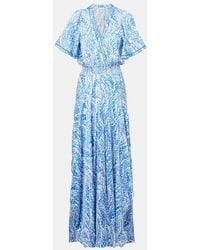 Poupette - Mabelle Printed Maxi Dress - Lyst
