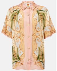 FARM Rio - Banana Royalty Kalendoscope Printed Shirt - Lyst