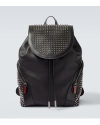Christian Louboutin - Funky Embellished Leather Backpack - Lyst