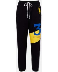 Polo Ralph Lauren - Logo Cotton-Blend Fleece Sweatpants - Lyst