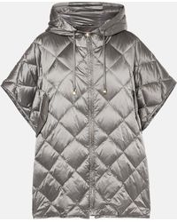 Max Mara - The Cube Treman Quilted Down Cape - Lyst