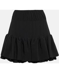 Rabanne - Ruffled High-Rise Miniskirt - Lyst