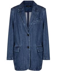 j brand denim coats & jackets