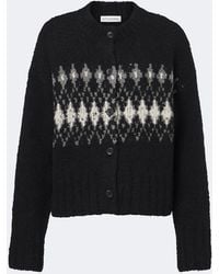 Altuzarra - Haven Fair Isle Wool Cardigan - Lyst