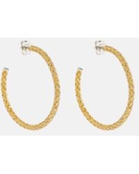 AMINA MUADDI - Cameron Crystal-Embellished Earrings - Lyst