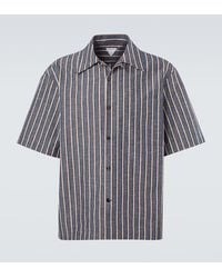 Bottega Veneta - Striped Bowling Shirt - Lyst