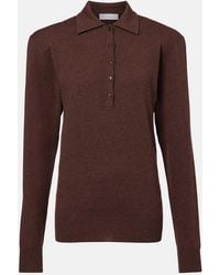 Stella McCartney - Cashmere And Wool Polo Sweater - Lyst
