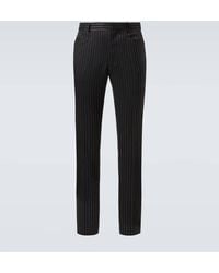 Tom Ford - Dylan Striped Wool And Silk Suit Pants - Lyst
