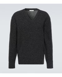 Lemaire - V-neck Wool Sweater - Lyst