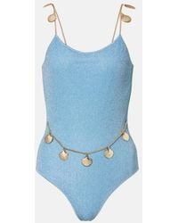 Oséree - Lumiere Embellished Swimsuit - Lyst