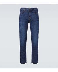 ZEGNA - Mid-Rise Straight Jeans - Lyst
