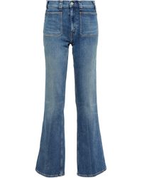Polo Ralph Lauren High-Rise Flared Jeans - Blau