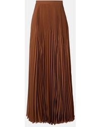 Ralph Lauren - Plisse Maxi Skirt - Lyst