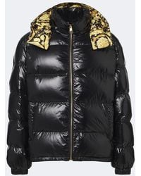 Versace - Veste Doudoune Barocco A Capuche - Lyst