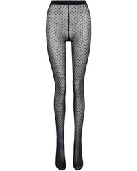 Wolford Forties Tights medias con red red strumpfhose