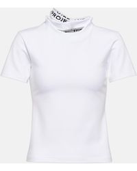 Y. Project - Logo Cotton-blend Jersey T-shirt - Lyst