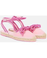 Mach & Mach - Bow-Detail Espadrille Sandals - Lyst