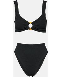Hunza G - Nadine Embellished Bikini - Lyst