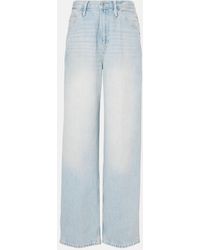 RE/DONE - Jean Wide Painter - Lyst