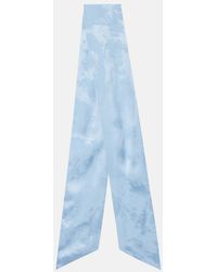 Balenciaga - Silk Scarf - Lyst