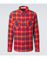 God's True Cashmere - Checked Cashmere Shirt - Lyst