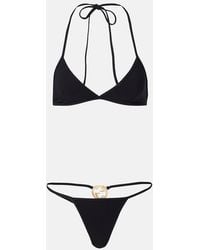 Gucci - Interlocking G Jersey Bikini - Lyst