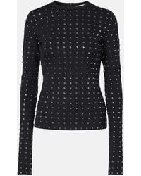 Sportmax - Top Negus Adornado Con Cristales - Lyst