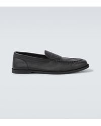 John Lobb - Pace Leather Loafers - Lyst