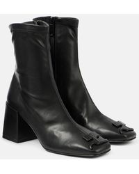 Courreges - Reedition Ac Faux Leather Ankle Boots - Lyst