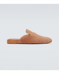 Christian Louboutin - Coolito Flat Mules - Lyst