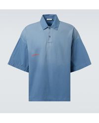 JW Anderson - Logo Embroidered Oversized Polo Shirt - Lyst