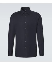 ZEGNA - Cotton-Blend Shirt - Lyst