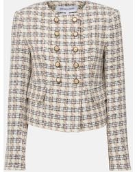 Veronica Beard - Bentley Checked Tweed Jacket - Lyst