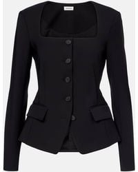 Jonathan Simkhai - Marlowe Crepe Blazer - Lyst