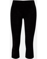 Stouls - Willy Suede Capri Pants - Lyst