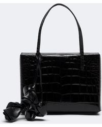 Magda Butrym - Barbara Medium Leather Top-Handle Bag - Lyst