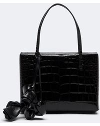 Magda Butrym - Barbara Medium Leather Top-Handle Bag - Lyst