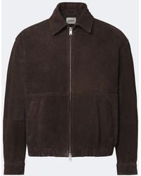 Arma - Maddox Suede Blouson Jacket - Lyst