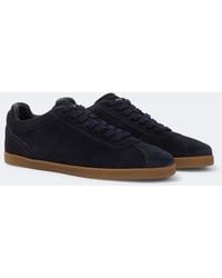 Kiton - Baskets En Daim - Lyst