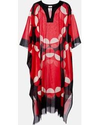 Dries Van Noten - Printed Cotton Kaftan - Lyst