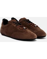 Max Mara - Suede Sneakers - Lyst