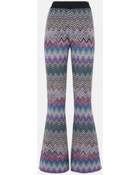 Missoni - Zig Zag Flared Pants - Lyst