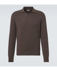 Agnona - Cashmere Polo Sweater - Lyst