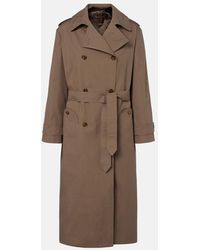 Blazé Milano - Assel Cotton-Blend Trench Coat - Lyst