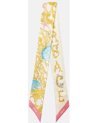 Versace - Tuch Underwater Barocco Aus Seide - Lyst