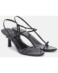 The Row - Bare Leather Sandals - Lyst