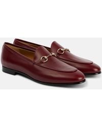 Gucci - Leather Loafers - Lyst